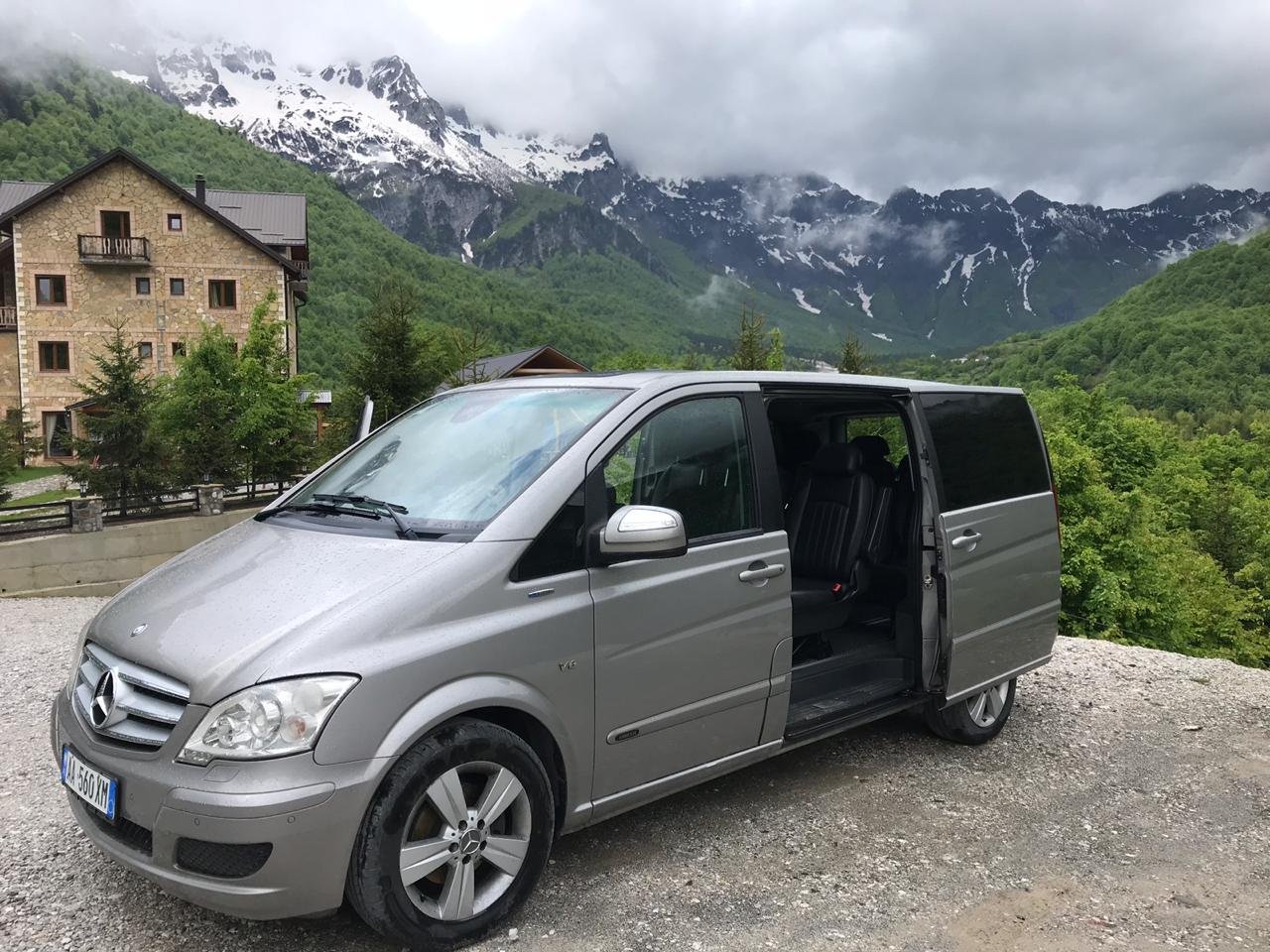 Rental albania Mercedes Benz Viano for rent in tirana